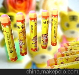 有香味的可爱铅笔形状橡皮擦 学生用品 办公用品 韩国文具图片